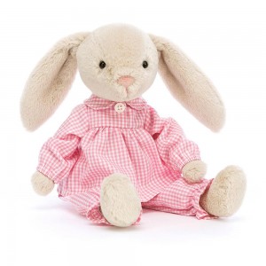 Conejo Jellycat Lottie Bunny Bedtime 27cm x 7cm x 5cm Beige Costa Rica | 96527-QSDL
