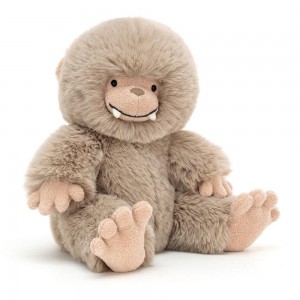 Criaturas Míticas Jellycat Bo Bigfoot 28cm x 18cm x 12cm Beige Costa Rica | 54216-UEPH