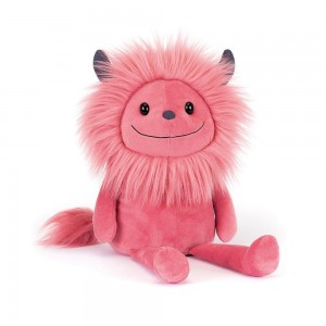 Criaturas Míticas Jellycat Jinx Monster 42cm x 14cm x 11cm Rosas Costa Rica | 74593-EIBQ