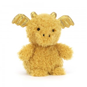 Criaturas Míticas Jellycat Little Dragon 18cm x 10cm x 8cm Amarillo Costa Rica | 26983-PRDI