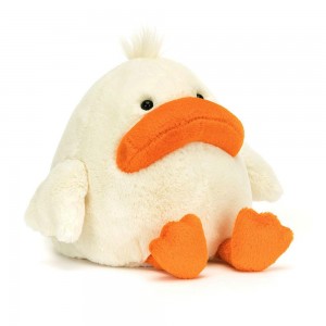 Farmyard Jellycat Delia Duck 23cm x 14cm x 16cm Blancas Costa Rica | 56174-OEUP