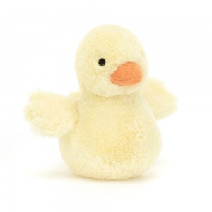 Farmyard Jellycat Fluffy Duck 11cm x 6cm x 9cm Amarillo Costa Rica | 90652-NFKY