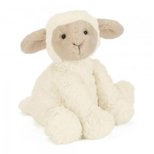 Farmyard Jellycat Fuddlewuddle Lamb 23cm x 13cm x 9cm Blancas Costa Rica | 97234-MQZP