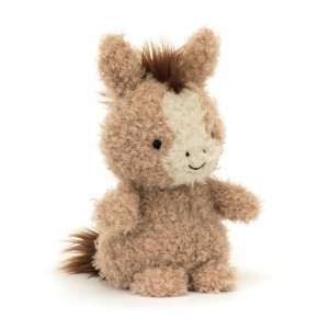 Farmyard Jellycat Little Horse 7.1in x 3.9in x 3.1in Marrones Costa Rica | 45809-SXCJ