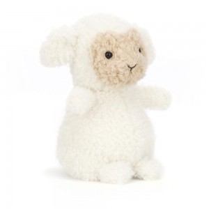 Farmyard Jellycat Wee Lamb 4.7in x 2.8in x 2.4in Blancas Costa Rica | 09782-CKHI