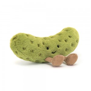 Foodies Jellycat Amuseables Pickle 8cm x 15cm x 4cm Verde Costa Rica | 17349-AELG