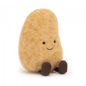 Foodies Jellycat Amuseables Potato 19cm x 10cm x 9cm Marrones Costa Rica | 49260-NIBE