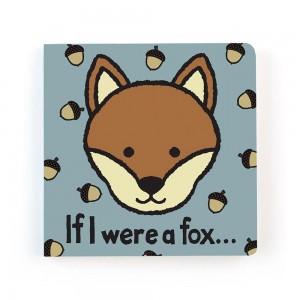 If I Were Books Jellycat If I Were A Fox Board Book 15cm x 15cm x 2cm Naranjas Costa Rica | 50689-UZBJ