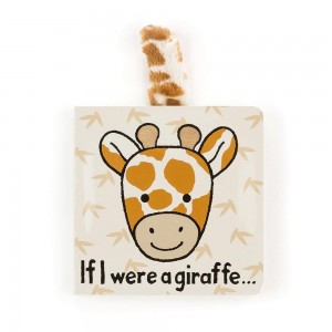 If I Were Books Jellycat If I Were A Giraffe Board Book 15cm x 15cm x 2cm Naranjas Costa Rica | 87026-UHLP
