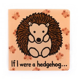 If I Were Books Jellycat If I Were A Hedgehog Book 15cm x 15cm x 2cm Marrones Costa Rica | 41098-GAZU