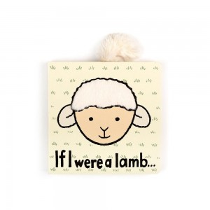 If I Were Books Jellycat If I Were A Lamb Board Book 15cm x 15cm x 2cm Blancas Costa Rica | 60391-BYVO