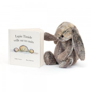 Juegos De Libros Y Juguetes Jellycat Lapin Timide Veille Sur Tes Nuits and Bashful Cottontail Bunny Medium Marrones Costa Rica | 75492-YNRD