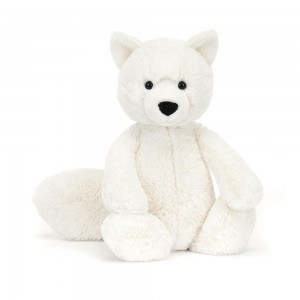 Juguetes Blandos Jellycat Bashful Arctic Fox 31cm x 12cm x 9cm Blancas Costa Rica | 05734-VCZB