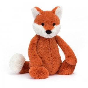 Juguetes Blandos Jellycat Bashful Fox Cub 31cm x 12cm x 9cm Naranjas Costa Rica | 64239-OGUE
