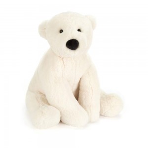 Juguetes Blandos Jellycat Perry Polar Bear 26cm x 15cm x 12cm Creme Costa Rica | 75863-WKFQ