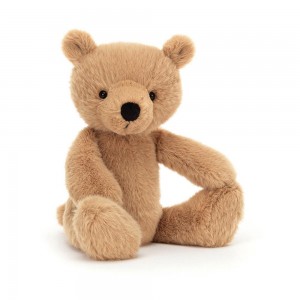 Juguetes Blandos Jellycat Rufus Bear 29cm x 10cm x 9cm Amarillo Costa Rica | 90236-YKQM