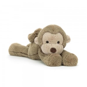 Juguetes Blandos Jellycat Smudge Monkey 13cm x 11cm x 24cm Marrones Costa Rica | 31986-IYAV