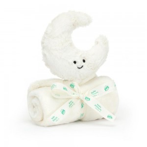 Juguetes Del Bebé Jellycat Amuseables Moon Soother 10cm x 34cm x 34cm Blancas Costa Rica | 05467-XNCQ