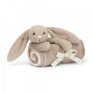 Juguetes Del Bebé Jellycat Bashful Bunny Blankie 56cm x 70cm x 9cm Beige Costa Rica | 42061-CPRM