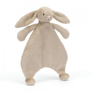 Juguetes Del Bebé Jellycat Bashful Bunny Comforter 27cm x 20cm x 7cm Beige Costa Rica | 02183-AVSI