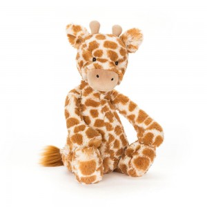 Juguetes Del Bebé Jellycat Bashful Giraffe 31cm x 12cm x 9cm Naranjas Costa Rica | 15309-DCNQ