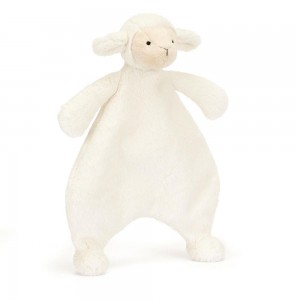 Juguetes Del Bebé Jellycat Bashful Lamb Comforter 27cm x 20cm x 7cm Blancas Costa Rica | 38016-VYKA