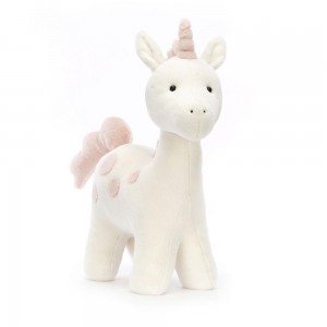 Juguetes Del Bebé Jellycat Big Spottie Unicorn 42cm x 15cm x 23cm Blancas Costa Rica | 06279-NUAP
