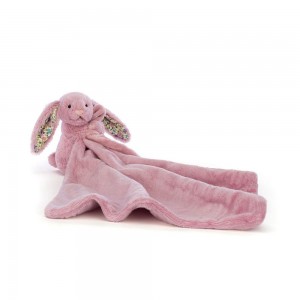 Juguetes Del Bebé Jellycat Blossom Tulip Bunny Soother 15cm x 34cm x 34cm Rosas Costa Rica | 62940-RAFE