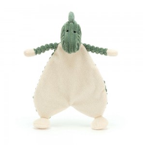 Juguetes Del Bebé Jellycat Cordy Roy Baby Dino Comforter 25cm x 18cm x 8cm Verde Costa Rica | 32894-VEAM