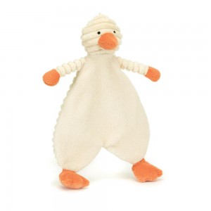 Juguetes Del Bebé Jellycat Cordy Roy Baby Duckling Comforter 25cm x 18cm x 8cm Amarillo Costa Rica | 90316-HVXT