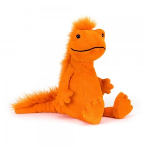 Juguetes Del Bebé Jellycat Cruz Crested Newt 33cm x 10cm x 25cm Naranjas Costa Rica | 90572-PNEX