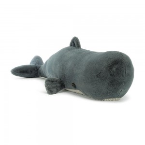 Juguetes Grandes Jellycat Sullivan the Sperm Whale 21cm x 19cm x 73cm Gris Costa Rica | 06798-SDVO