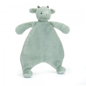 Mantas, Edredones Jellycat Bashful Dragon Comforter 27cm x 20cm x 7cm Verde Costa Rica | 14956-LEBJ