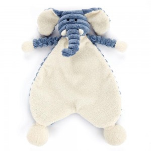 Mantas, Edredones Jellycat Cordy Roy Baby Elephant Comforter 25cm x 18cm x 8cm Azules Costa Rica | 30749-KHNI