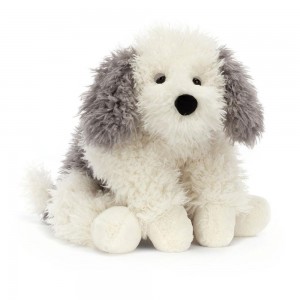 Mascota Jellycat Floofie Sheepdog 16cm x 20cm x 47cm Blancas Costa Rica | 50978-DWOI