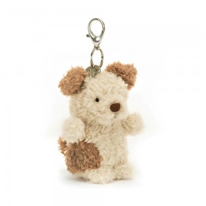 Mascota Jellycat Little Pup 17cm x 6cm x 8cm Marrones Costa Rica | 52741-SUVY