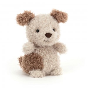 Mascota Jellycat Little Pup 18cm x 10cm x 8cm Marrones Costa Rica | 63274-AGXL