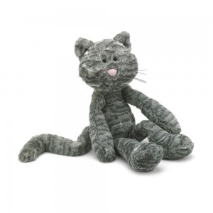 Mascota Jellycat Merryday Cat 41cm x 10cm x 8cm Gris Costa Rica | 39758-MLFH
