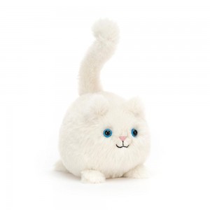 Mascotas Jellycat Kitten Caboodle 10cm x 9cm x 11cm Negras Costa Rica | 62940-FEVH