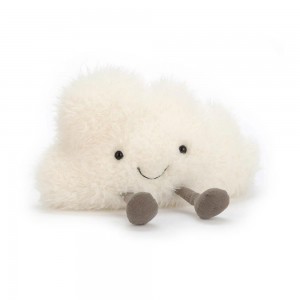 Objetos Jellycat Amuseables Cloud 22cm x 27cm x 11cm Blancas Costa Rica | 35468-MQES