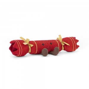 Objetos Jellycat Amuseables Cracker 5cm x 25cm x 5cm Rojas Costa Rica | 03657-TGJS