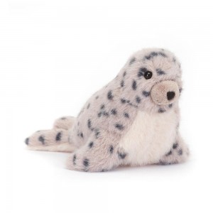Océano Jellycat Nauticool Spotty Seal 8cm x 5cm x 14cm Beige Costa Rica | 62715-SHFE