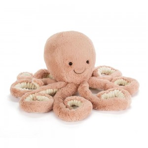 Océano Jellycat Odell Octopus 47cm x 19cm x 19cm Naranjas Costa Rica | 34159-PFLO