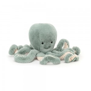 Océano Jellycat Odyssey Octopus 47cm x 19cm x 19cm Verde Costa Rica | 16284-VUDT