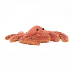 Océano Jellycat Spindleshanks Crab 10cm x 40cm x 36cm Naranjas Costa Rica | 64370-PAGR