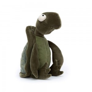 Océano Jellycat Tommy Turtle 30cm x 13cm x 10cm Verde Costa Rica | 58364-JTOG