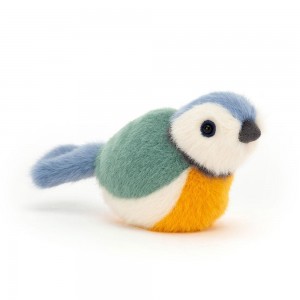 Peluches Para Pájaros Jellycat Birdling Tit 10cm x 7cm x 9cm Azules Costa Rica | 25183-RAXH