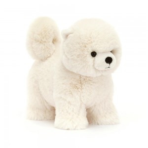 Perros Jellycat Daphne Pomeranian 9.4in x 5.1in x 7.9in Blancas Costa Rica | 50413-WOFQ