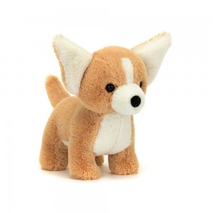 Perros Jellycat Isobel Chihuahua 6.7in x 3.5in x 6.7in Marrones Costa Rica | 65017-HWYB
