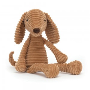 Perros Jellycat Ribble Dog 14.2in x 4.3in x 3.5in Marrones Costa Rica | 27569-QAEJ
